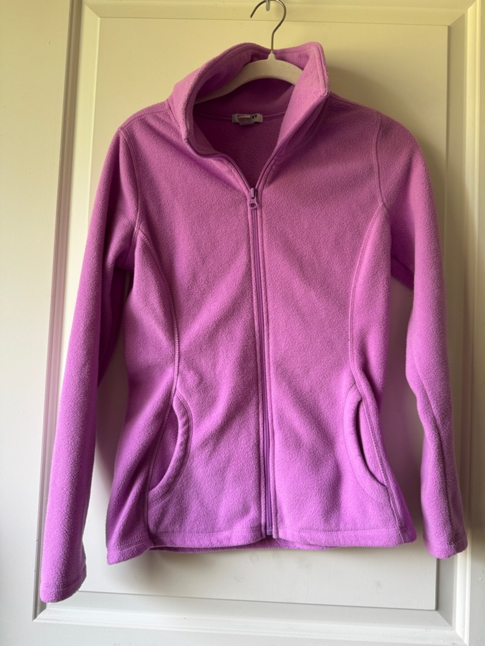 Old Navy Lavender Pink Full-Zip Fleece Jacket